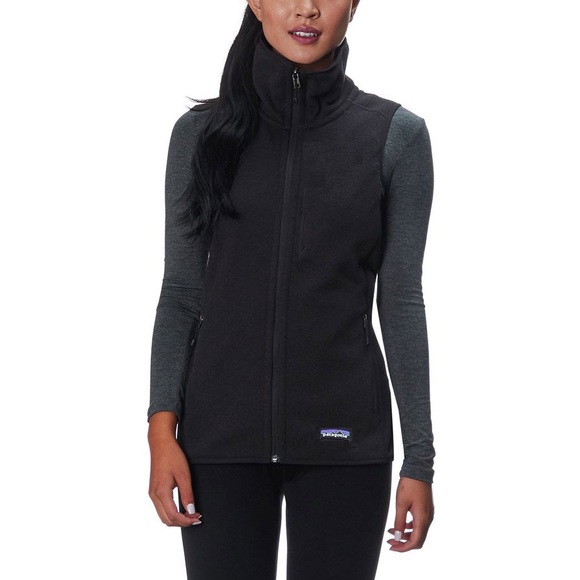 Patagonia Sweaters - Women’s Patagonia Better Fleece Vest Sweater Black